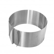 Retractable Stainless Steel Cake Ring Circle Cake Baking Mould Tool Size Adjustable Bakeware Kitchen Tools