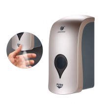 CHUANGDIAN 1000ml Wall Mounted Soap Dispenser Spray Type Rinse-free Dispensers Spray Bottle for Thin Liquid No Drilling for Hospital Shopping Mall