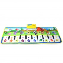 Baby Piano Mat Musical Touch Carpet 100x36CM Music Piano Keyboard Mat Infant Baby Educational Toy