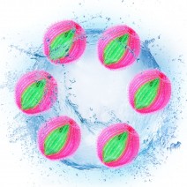 6PCS Hair Catcher Balls Anti-winding Laundry Lint Remover Washing Balls Reusable Lint Remover Balls for Washing Machine