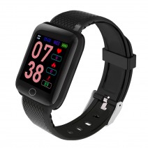 Smart Bracelet with 1.44 Inches TFT Screen Watch Heart Rate Blood Pressure Blood Oxygen Monitoring Multi-Sport Mode BT Watch IP67 Waterproof Two-way Lookup Wristband for Men Women