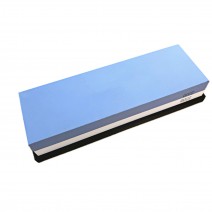 Sharpening Stone with Non Slip Silicone Base Dual Grit 2000/5000 Waterstone Whetstone Knife Sharpener