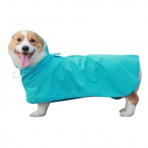 Dog Raincoat Hooded Jacket Transparent Visor Waterproof Cape for Small Medium Large Dogs