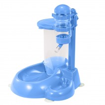 500ml 1.25kg Water and Food Dispenser Pet Feeder Water and Food Automatic Feeder Food Dispenser Water Fountain for Dogs and Cats Pet Food Feeder