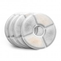 Circular Replacement Filters for Most 810Z/2.4L & 54OZ/1.6L Pet Fountain