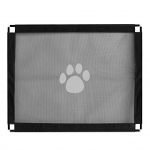 Pet Safety Gate Folding Portable Guard Net Fence Install Anywhere for Dogs Cats Pets Fits Space Within 39IN