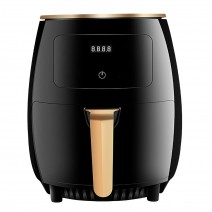 Air Fryer Intellect Digital Screen Contact Control Air Fryer Multifunctional Oil-Free Healthy Air Fryer Intelligent Timing Temperature Resistant Air Fryer Electric 4.5L Air Fryer