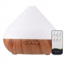 500ml Large Capacity Essential Oil Aromatherapy Diffuser Fragrant Oil Air Humidifier Vaporizer with Colorful Lighting Remote Control Timer for Home Bedroom Office