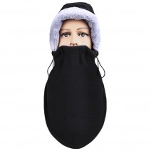 Winter Warm Face Mask Men Women Fleece Hood Winter Neck Warmer Windproof Cap for Snowboarding Cycling Camping Hiking