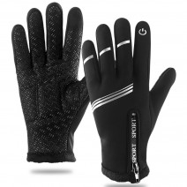 Winter Warm Touchscreen Cycling Gloves Windproof Full Finger Winter Sports Gloves for Men Women Biking Driving Hiking Motorcycling